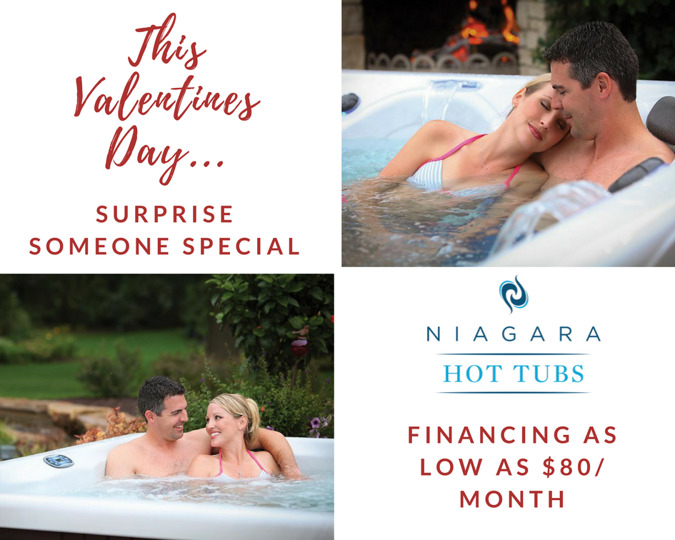 niagara hot tubs valentines day special